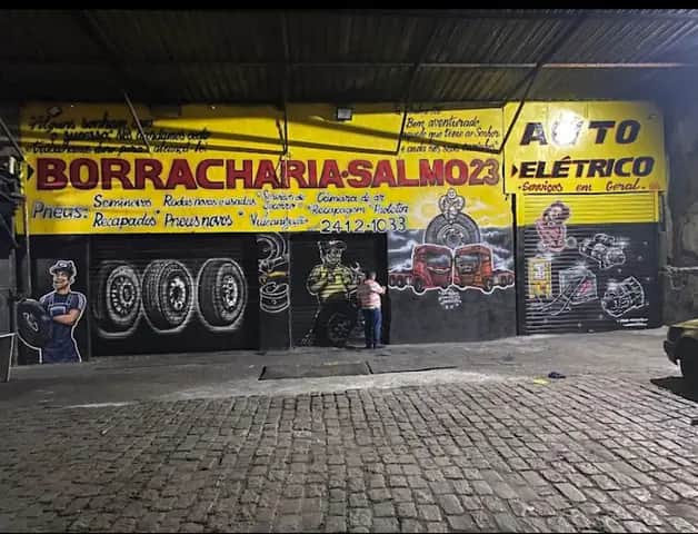 Estrutura da Borracharia Móvel Salmo 23 em Guarulhos